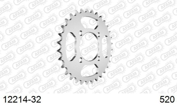 Afam Rear Sprocket Steel 520