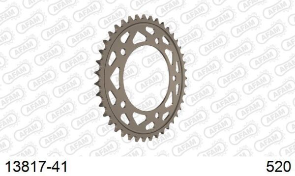 Afam Rear Sprocket Alu 520