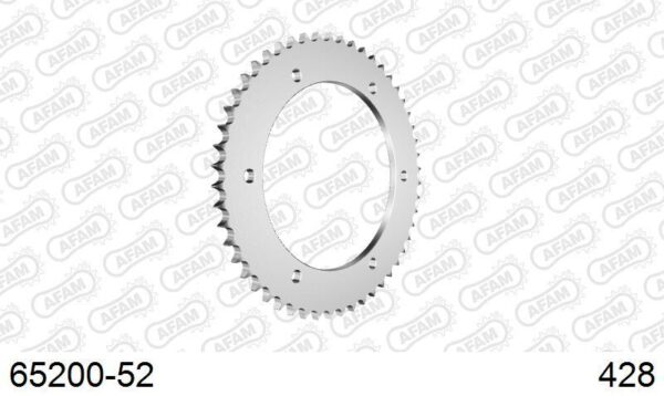 Afam Rear Sprocket Steel 428