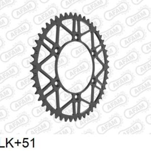 Afam Rear Sprocket Steel 520 S/C