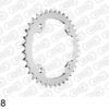 Afam Rear Sprocket Steel 520
