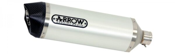 KTM 690 SMC/ENDURO19 RACE TECH HOMOL.ALUMINIUM EXHAUST WITH CARBON ENDCAP FOR ARROW LINK PIPE
