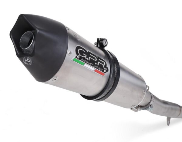 GPR HOM. EURO 4 SLIP-ON TIGER 1200 explorer 2017-19 - XR - XRT - XCX - XCA GP EVO4 TITANIUM