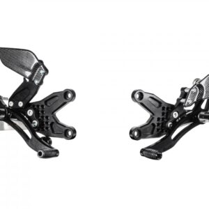 Aluminum rearsets BMW S 1000 RR - HP4 (street) 08-14