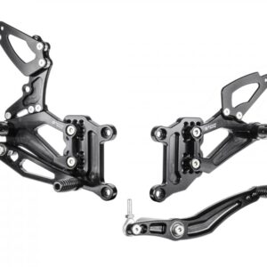 Aluminum rearsets Yamaha YZF R1 (race) 04-06