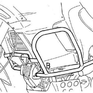 Motor protection guard   Cagiva Elefant 750 ie/GT/AC 1993-