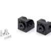 PAIR FOOTREST FIXATION PILOT RIGHT/LEFT KTM C/BLAC