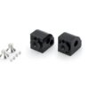 PAIR FOOTREST FIXATION PASSENGER HONDA C/BLACK