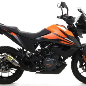 KTM 390 ADVENTURE 20 HOMOLOGATED GP2TITANIUM SILENCER WITH WELDED LINK PIPE