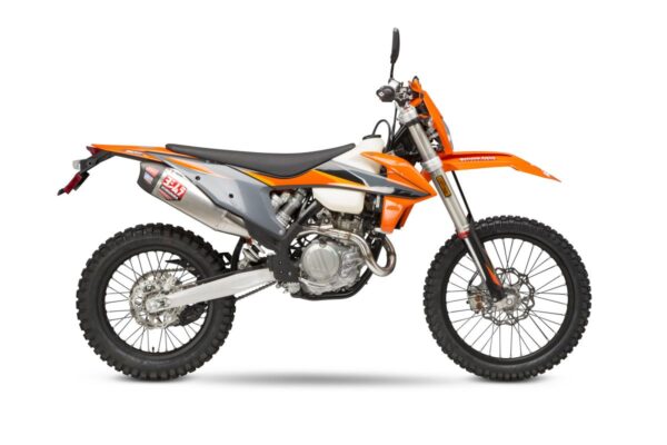 KTM 500 EXC-F 20-23 / Husqvarna FE 501S 20-23 RS-12 Stainless Full Exhaust, w/ Aluminum Muffler