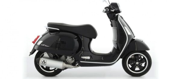 VESPA GTS300 21 HOM. ALUMINUM URBAN SILENCER