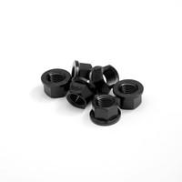 Titanium Sprocket Nut - PVD Black - M10X1.25 - 5 pack