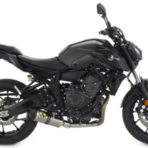 YAMAHA MT-07 21 HOMOLOGATED TITANIUMSILENCER WITH CARBON ENDCAP
