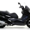 KYMCO DOWNTOWN 350I 16/19 HOM. URBAN ALUMINIUM EXHAUST WITH BLACK INOX ENDCAP FOR ARROW LINKPIPE