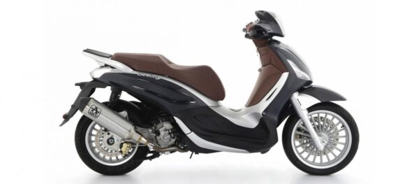 PIAGGIO BEVERLY 300 HPE 21 HOM. ALUMINUM SILENCER