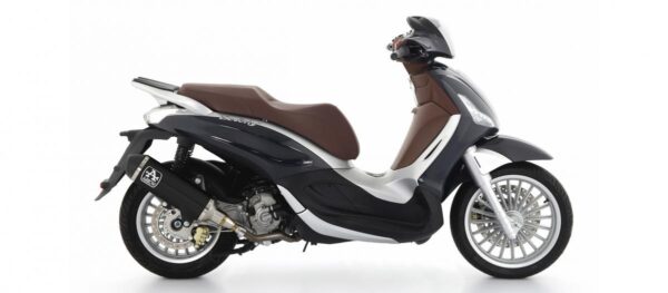 PIAGGIO BEVERLY 300 HPE 21 HOMOLOGATEDALUMINUM DARK SILENCER