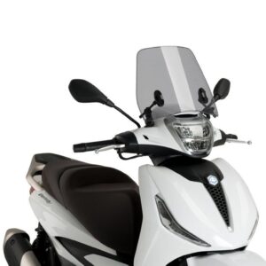 WINDSHIELD TRAFIC PIAGGIO BEVERLY 300 21 C/SMOKE