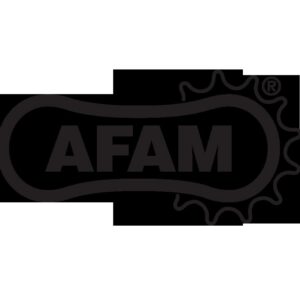 Afam Rear Sprocket Steel 428 BLACK
