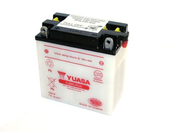 Yuasa YB9-B ink. batterisyra 12V 9Ah