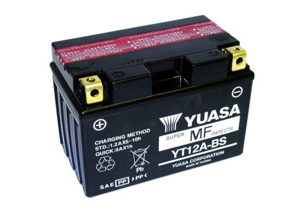Yuasa YT12A-BS ink. syrapack 12V 10Ah