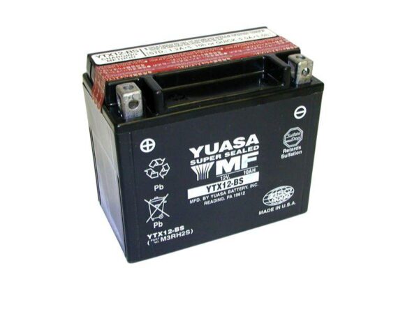 Yuasa YTX12-BS ink. syrapack 12V 10Ah
