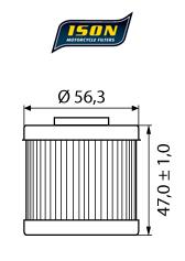 ISON 151 ELEMENT OIL FILTER