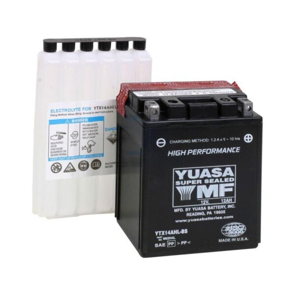 Yuasa YTX14AHL-BS ink. syrapack 12V 12Ah
