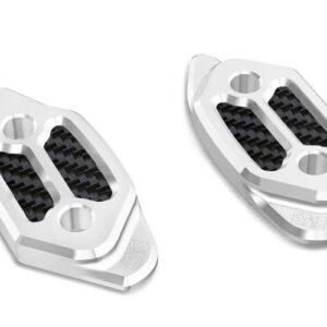 MIRROR HOLE CAP KIT CLEAR/CARBON INLAY YZFR6V 10-14
