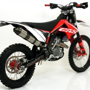 GAS GAS EC 250 11 THUNDER TITANIUM SILENCER WITH CARBON END CAP FOR  ORIGINAL COLLECTOR