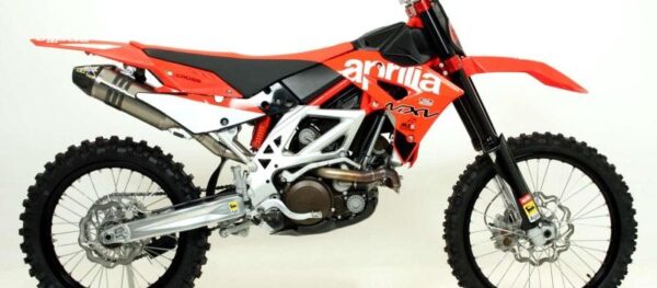 APRILIA MX-V 4.5 09/10 FULL TITANIUM FULL SYSTEM WITH RH AND LH THUNDER SILENCERS