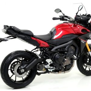 YAMAHA MT 09 13 HOMOLOGATED NICHROMX-KONE SILENCER WITH CARBON END CAP FORARROW COLLECTORS