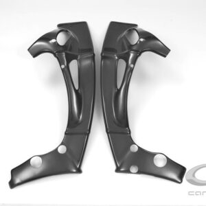 Yamaha YZF-R1 2009 - 2014 frame protectors (silicon fitting) Carbon Fiber