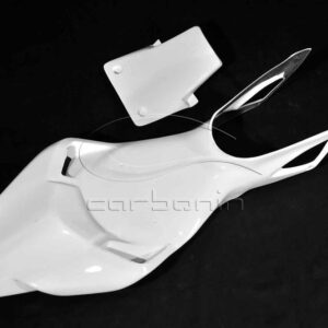 Ducati 848 / 1098 / 1198 2007 - 2011 single race seat long (2 pcs) Avio Fiber