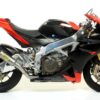APRILIA RSV4 / RSV4 FACTORY 09/13 TITANIUM GP2 SILENCER WITH STAINLESSSTEEL MID PIPE FOR ORIGINAL COLLECTORS
