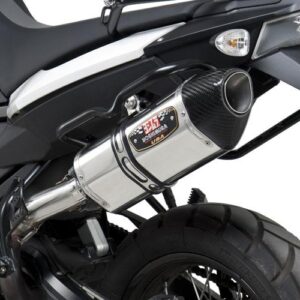 F800GS/F700GS 11-15 R-77 Stainless Slip-On Exhaust, w/ Stainless Muffler