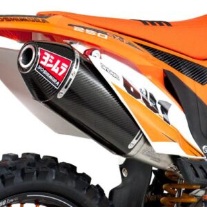 KTM 250 SX-F 13-15 RS-4 Titanium Full Exhaust, w/ Carbon Fiber Muffler