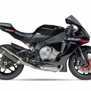 YAMAHA YZF-R1/M/S 15-21 Race ALPHA 3/4 Titanium Exhaust, w/ Carbon Fiber Muffler
