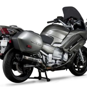 FJR1300A 13-22 R-77 Stainless Slip-On Exhaust, w/ Carbon Fiber Mufflers