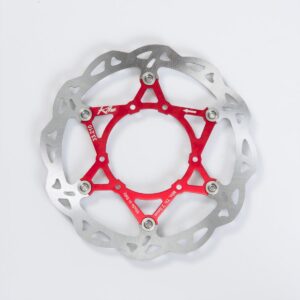 KITE FRONT BRAKE DISK SPORT FLOATING 260 mm RÖD