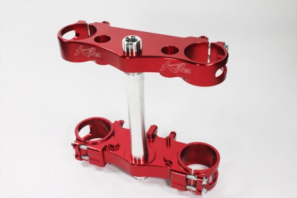 KITE TRIPLE CLAMPS MX-EN RÖD