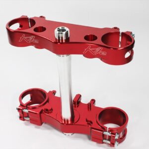 KITE TRIPLE CLAMPS MX-EN RÖD