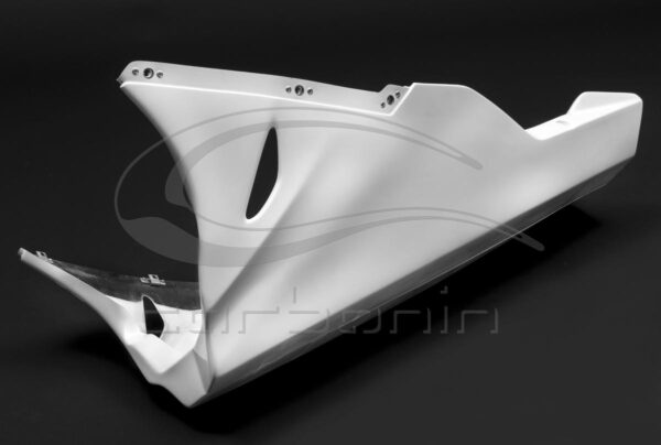 BMW S 1000 RR 2015 - 2018 lower fairing (OEM radiator, 6 Dzus) Avio Fiber