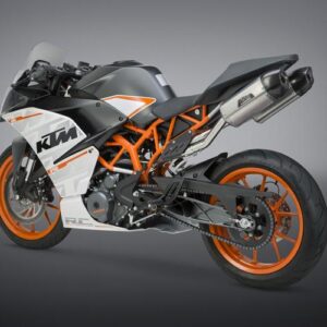 RC390 15 Race RS-9 Stainless Slip-On Exhaust, w/ Aluminum Mufflers