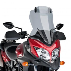 VISOR MULTIADJUSTABLE CLIP-ON 277X100MM. C/SMOKE