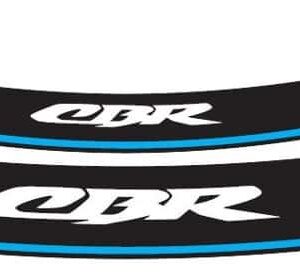 KIT 8 RIM STRIPS CBR C/BLUE