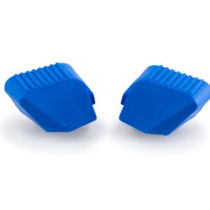 RUBBER ENDS BY PAIR FR.SLIDERS PRO C/BLUE