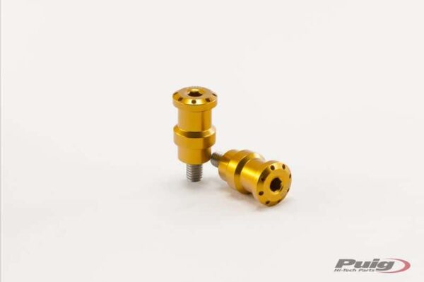 SPOOLS BY PAIR HI-TECH PARTS DIAM.8MM C/GOLD