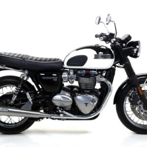 TRIUMPH BONNEVILLE T12016/19 T10017/19 HOMOLOGATED NICHROM PRO-RACING RH + LHSILENCERS