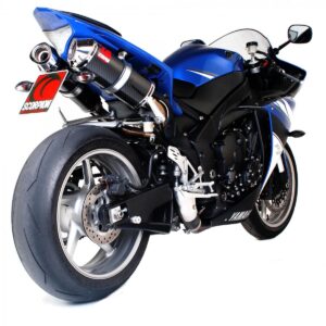 Yamaha YZF-R1 2009-2014 Factory Oval Slip-on (Pair) Carbon Fibre Sleeve