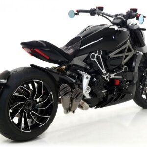 DUCATI XDIAVEL 17 TITANIUM PRO RACINGSILENCER + 2:1:1 STAINLESS STEELGROUPING FOR ORIGINAL COLLECTORS